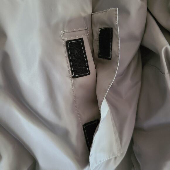 ELEVEN PARIS Suxy Nylon Zip-Front Bomber Jacket Plein Air Gray Men's Size Medium - Picture 8 of 14